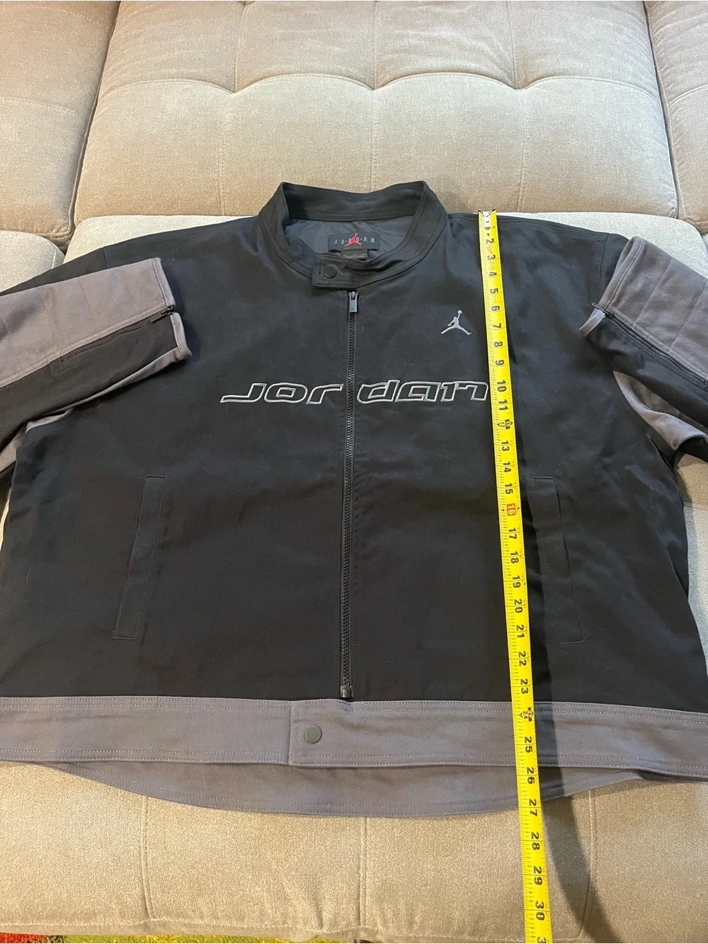 NWT $175 Nike Jordan Brooklyn Men's Motorsport Jacket XXL Black